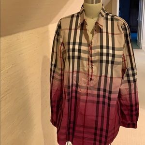 Burberry ombré shirt